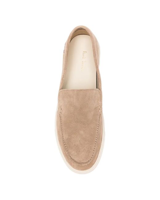 Paul Smith Natural Mocassins Simeon En Daim for men