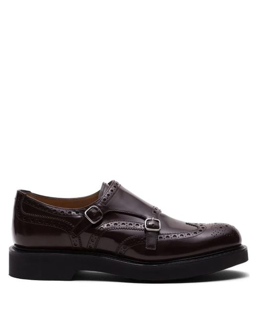 Church's Norfolk Gespschoenen in het Brown voor heren