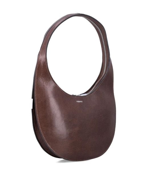 Coperni Brown Small Zip Tote Bag