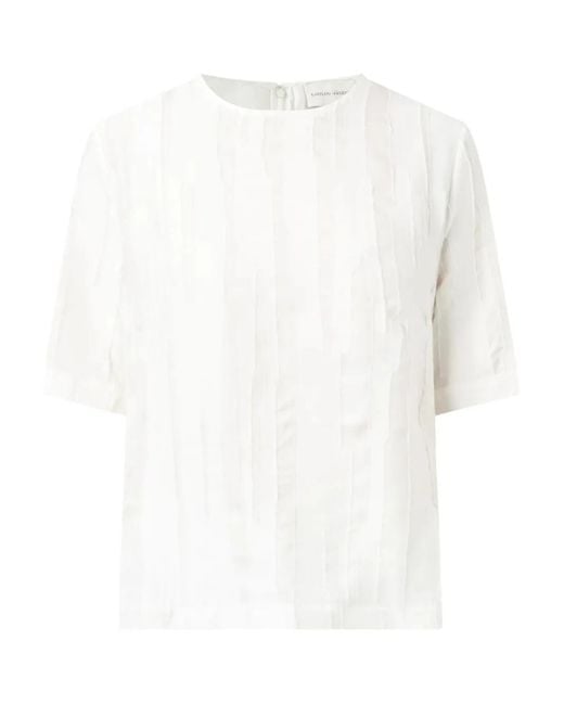 Loulou de Saison White Toba Jersey T-Shirt