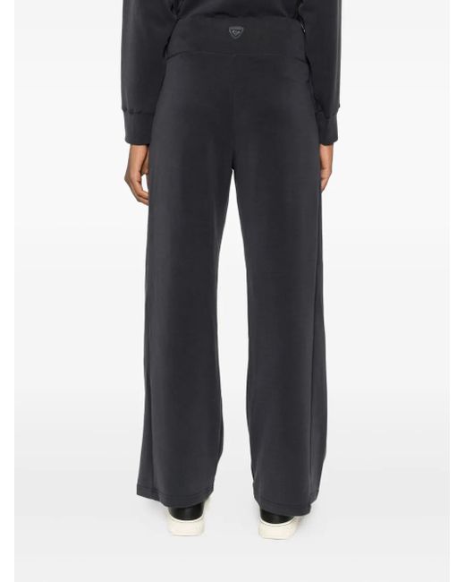 Rossignol Blue Logo-Detail Scuba Trousers