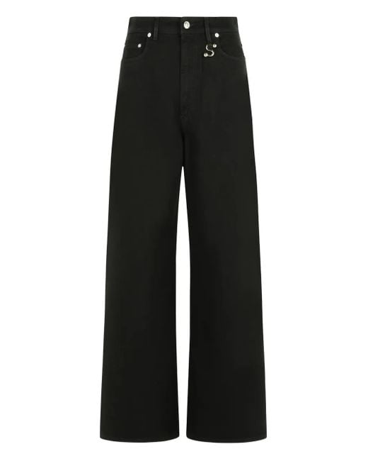 Vaqueros Siamese con cierre de botón Sportmax de color Black