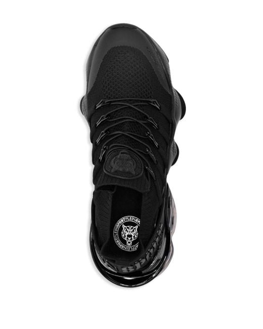 Philipp Plein Black Tiger Attack Gen X 04 Sneakers