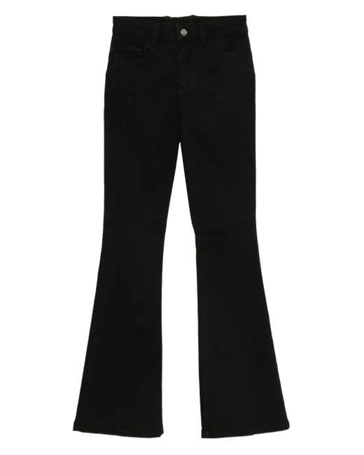 Liu Jo Jeans Met Logopatch in het Black