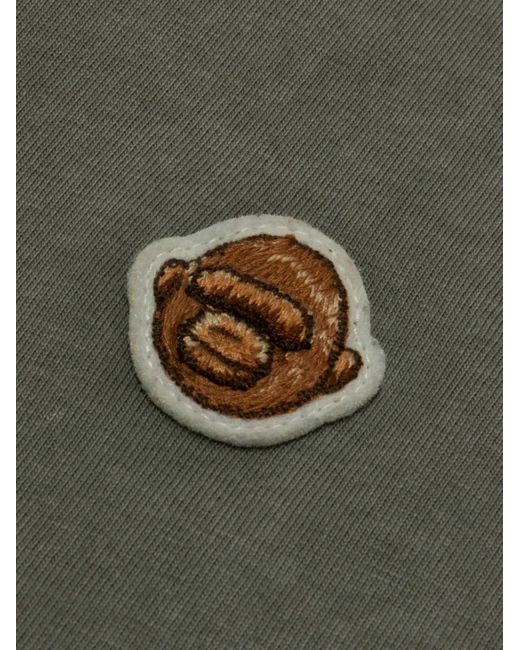 Aape By A Bathing Ape Green Polo À Appliqué for men