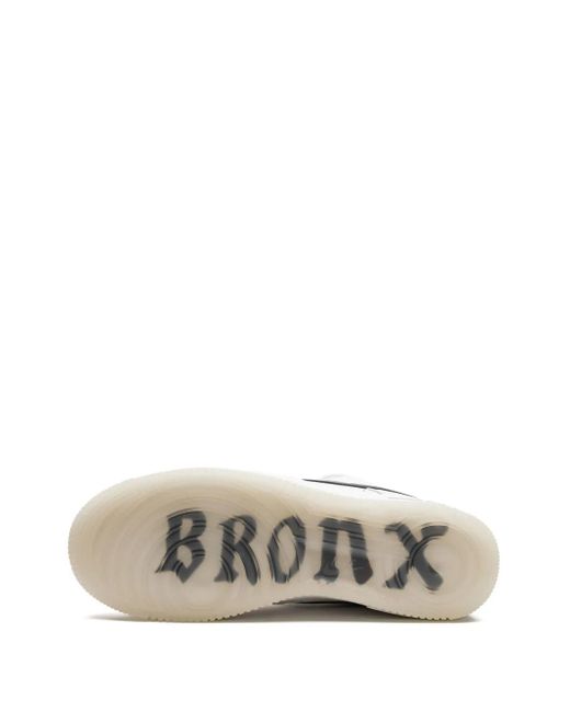 Nike White Air Force 1 Low "Bronx Origins" Sneakers