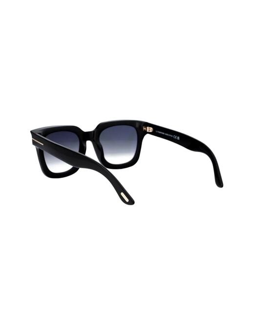 Tom Ford Black Ft1115 Square-Frame Sunglasses