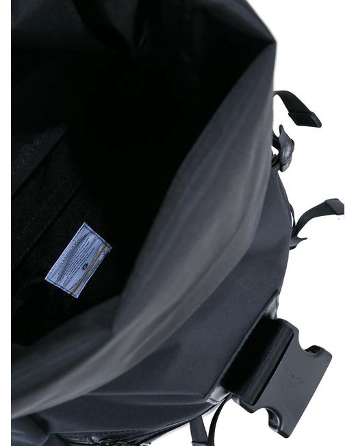 As2ov Black Cordura Dobby 305D Roll Top Bag for men