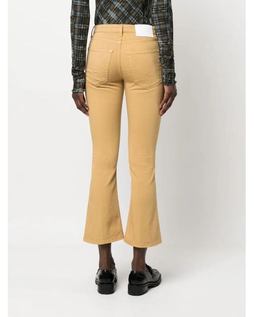 Dondup Natural Bootcut-Jeans Mit Logo