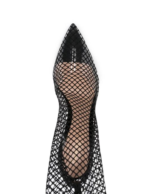 Gianvito Rossi Lipari 110mm ロングブーツ White