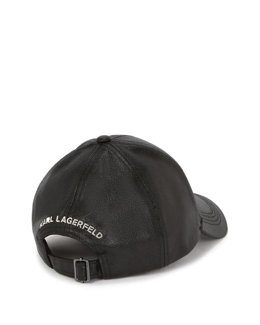 Karl Lagerfeld Black K/Essential Cap