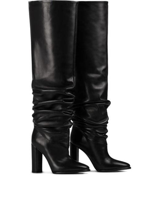 Le Silla 110Mm Elsa Boots in Black Lyst UK