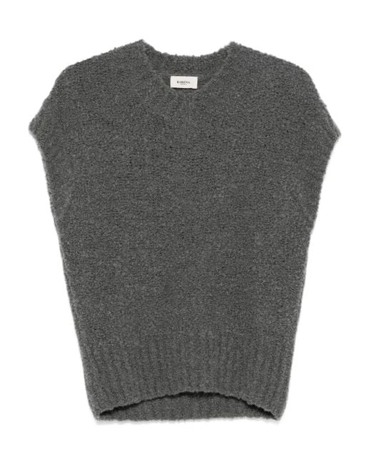 Barena Vネック ベスト Gray