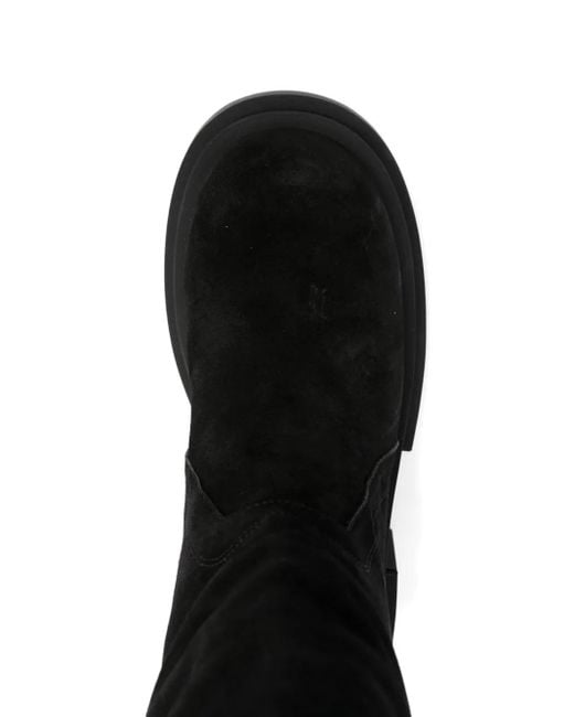 Rick Owens Black Stiefel mit Plateau 75mm