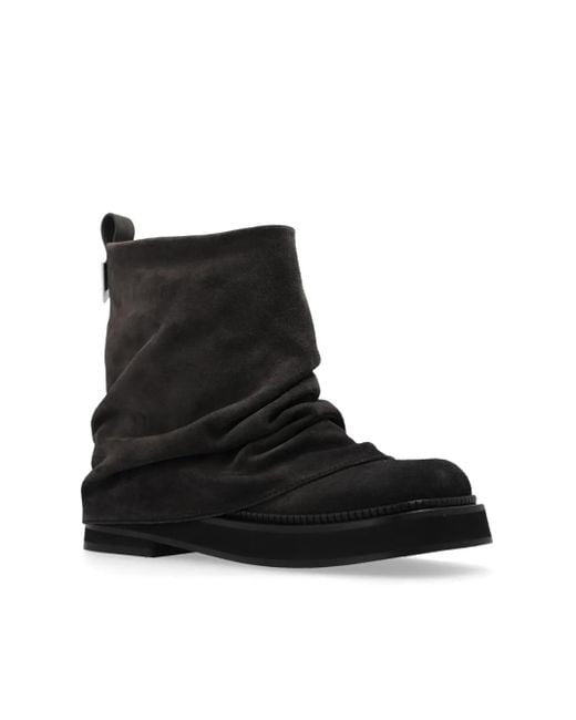 The Attico Black 'Mini Robin' Boots