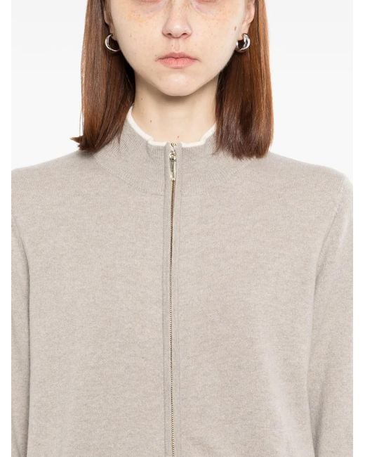 N.Peal Cashmere White Alisa Cardigan