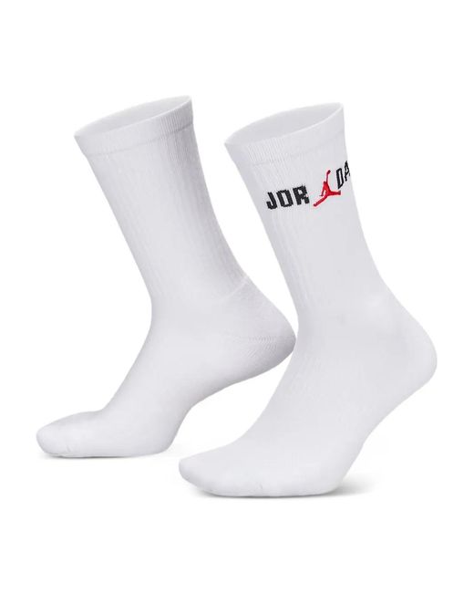 Nike White Logo-Detail Socks for men