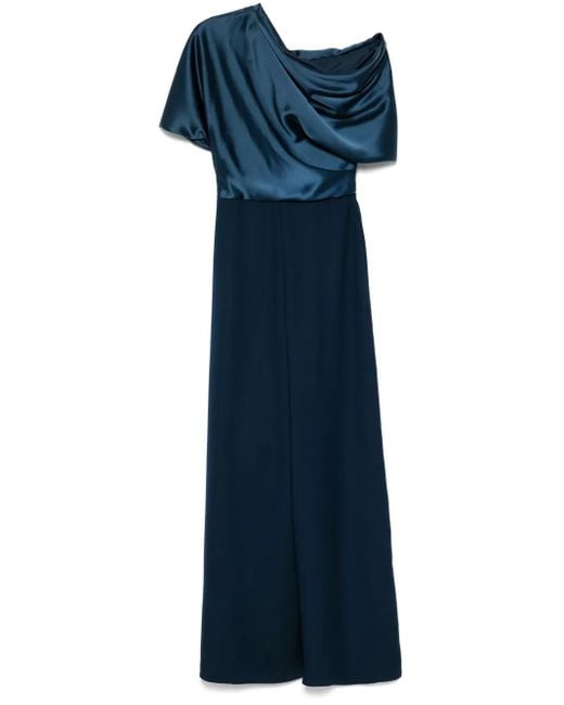 Amsale Blue The Slouch Jumpsuit