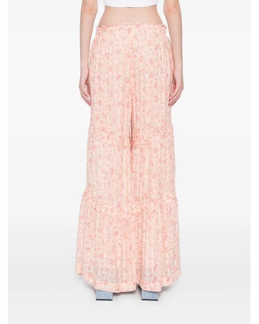 Free People Pink Emmaline Trousers