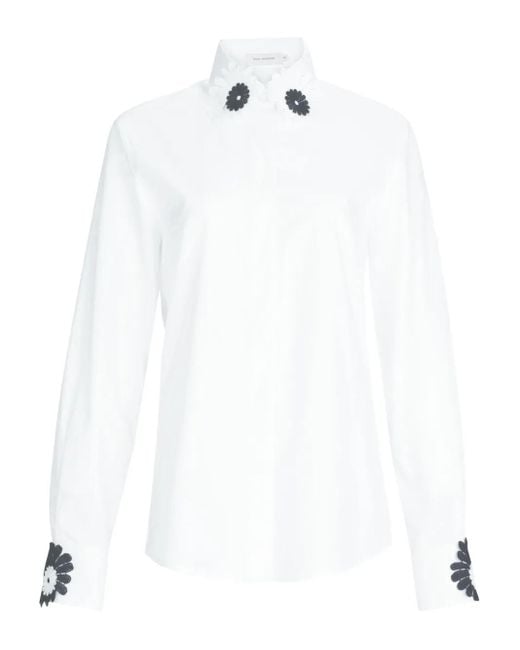 Blouse Naroa En Coton Silvia Tcherassi en coloris White