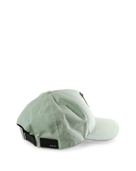 Amiri Green Ma Bouclé-Patch Baseball Cap for men