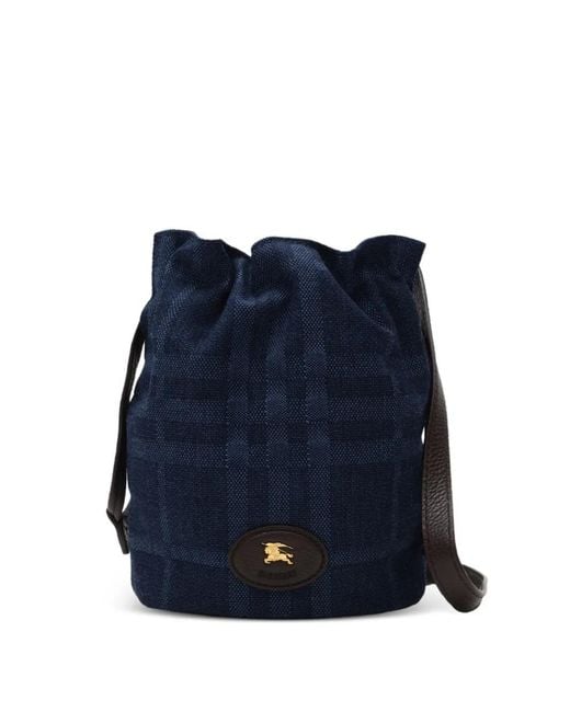 Burberry Blue Horseshoe Pouch​