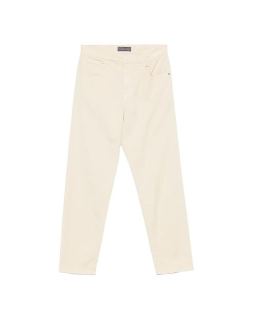 Lorena Antoniazzi White Star-Rivet Trousers