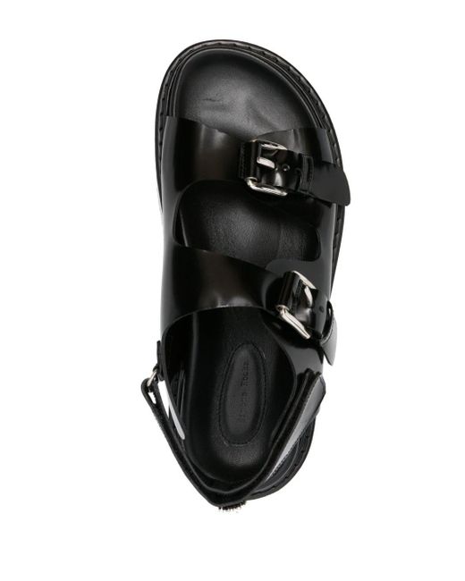Simone Rocha Flatform-Sandalen mit Perlendetail in Black für Herren