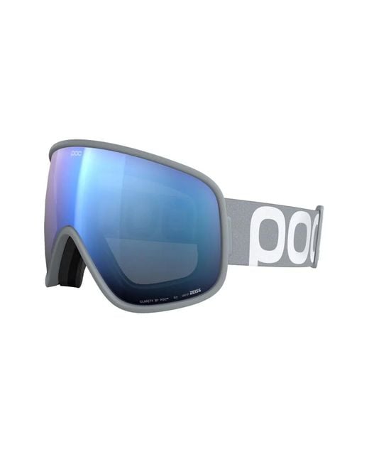 Maschera Da Sci Con Logo di Poc in Blue da Uomo