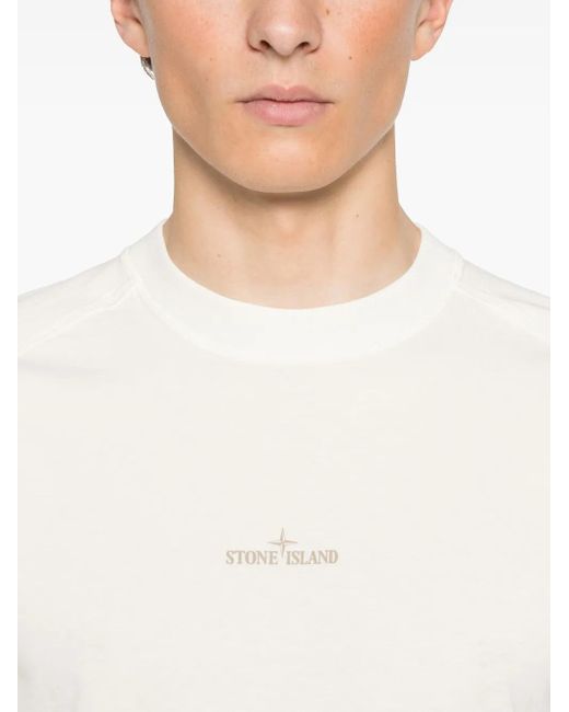 Stone Island T -Shirt in White für Herren