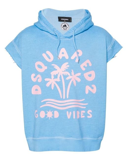 DSquared² Blue Sweaters for men