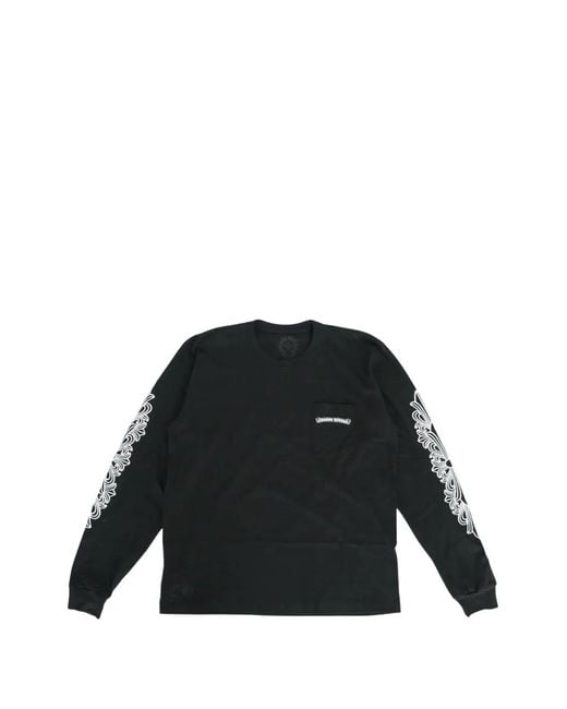 Chrome Hearts メンズ ブラック スウェットシャツ