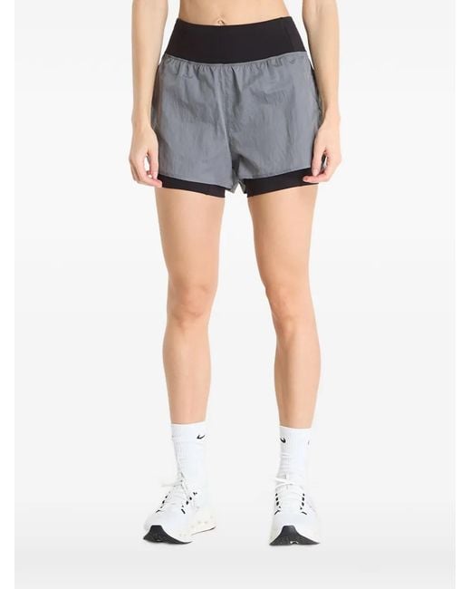 On Shoes Blue Volt Performance Shorts
