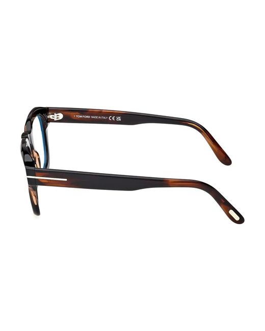 Tom Ford Brown Square-Frame Glasses for men