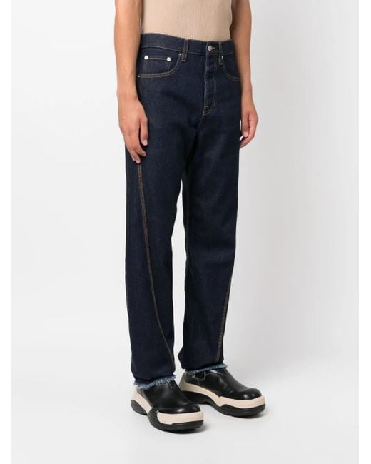 Lanvin Blue Trousers for men