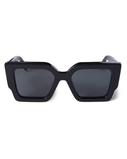 Off-White c/o Virgil Abloh Blue Catalina Oversized Sunglasses for men