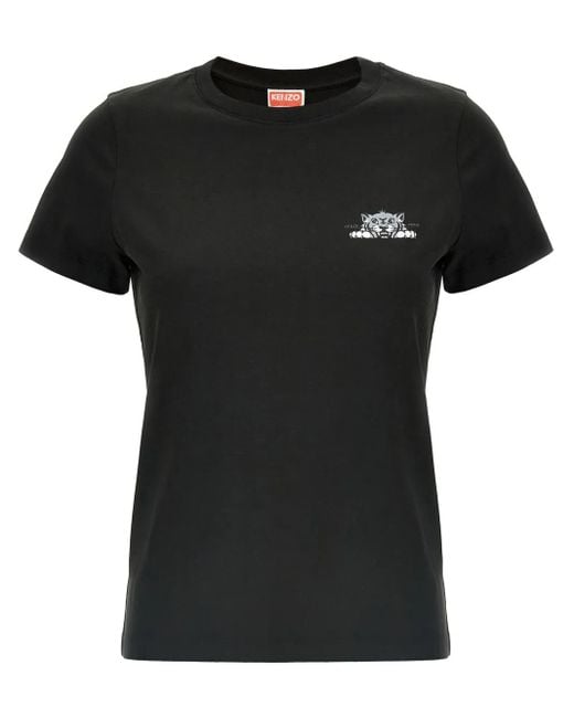 KENZO Happy Tiger Tシャツ Black