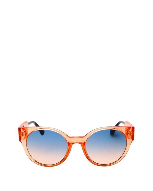 MAX&Co. Blue Lunettes De Soleil À Monture Ronde