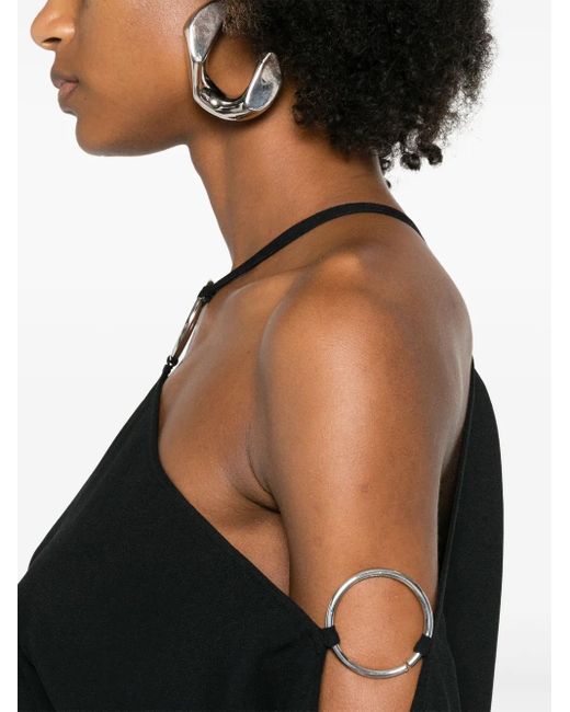 ‎Taller Marmo Black Volturno Maxi Dress