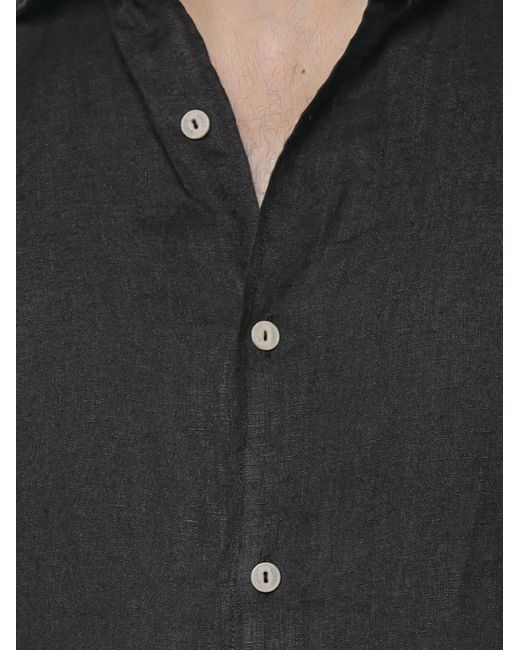 Mc2 Saint Barth Black Chemise Pamplona for men