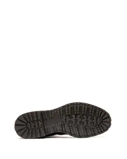 メンズ Officine Creative ジップ レザーブーツ Brown