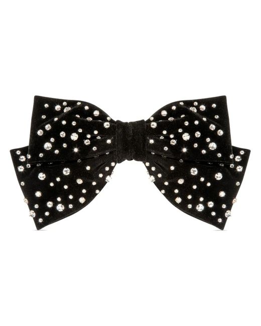 Jennifer Behr Loren Haarclip Met Strik in het Black