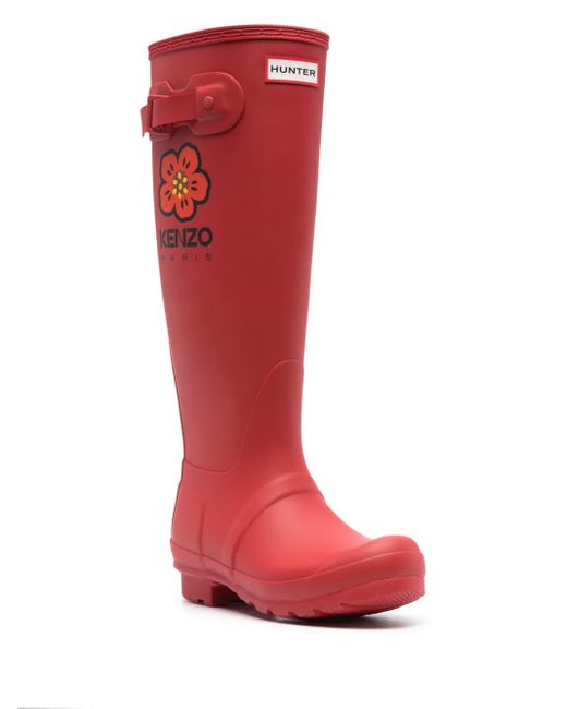 KENZO Red Boots