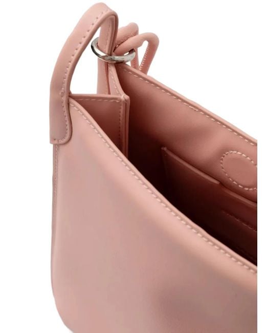 Stine Goya Pink Braided-Strap Cross Body Bag