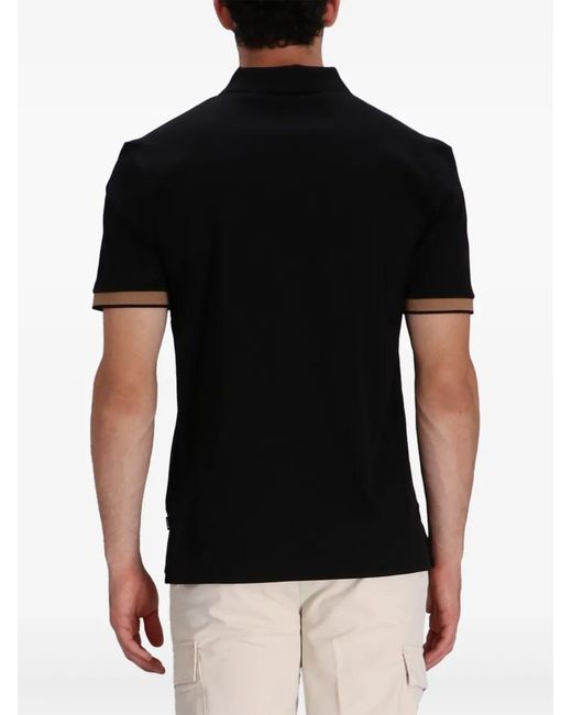 Boss Black Contrast-Trim Polo Shirt for men