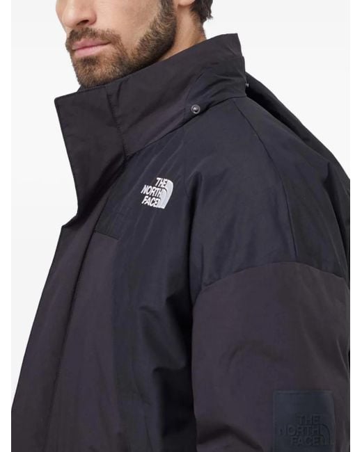 The North Face Blue Hooded Padded Jacket for men