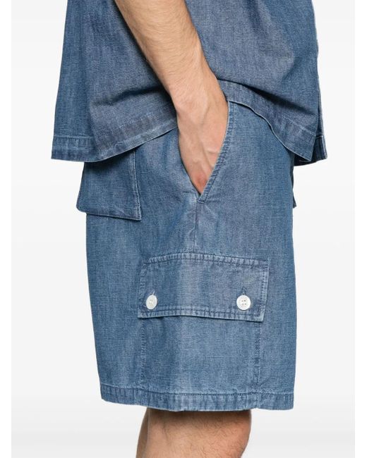 Givenchy Blue Denim Shorts for men