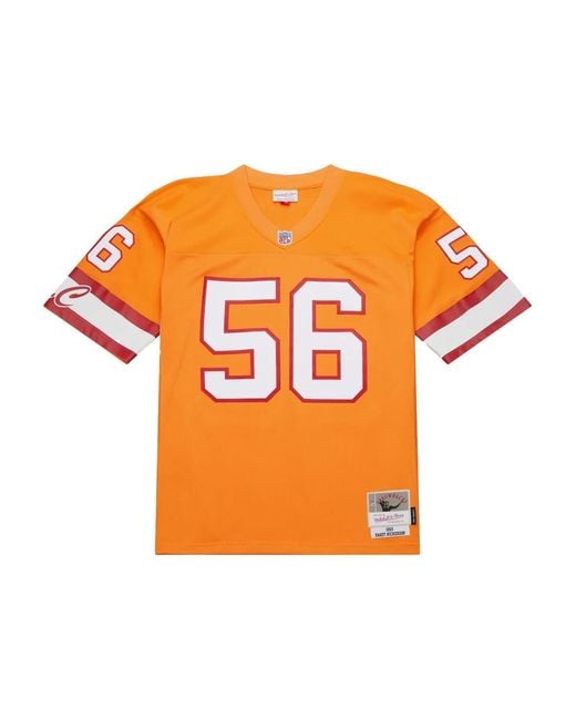 Mitchell & Ness Orange X Nfl Tampa Bay Buccaneers 1993 Hardy Nickerson Jersey for men
