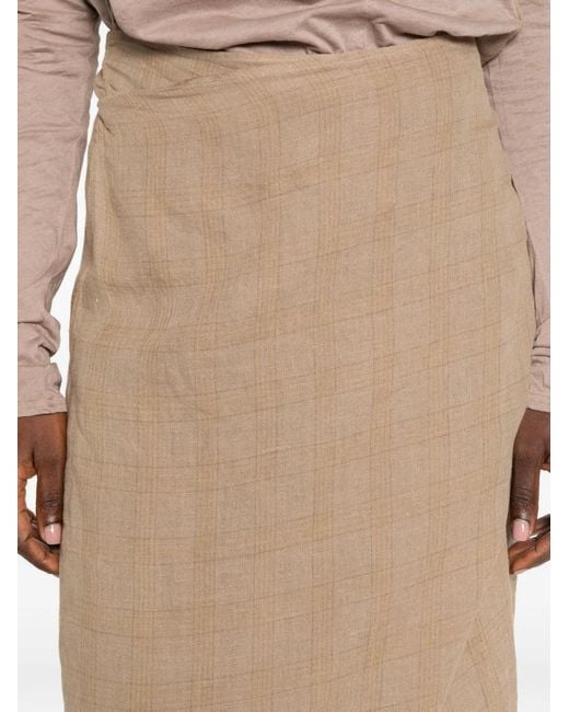 Our Legacy Natural Linen Maxi Dress