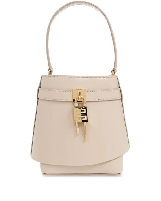 Givenchy Natural Chic Shark Lock Bucket Handbag